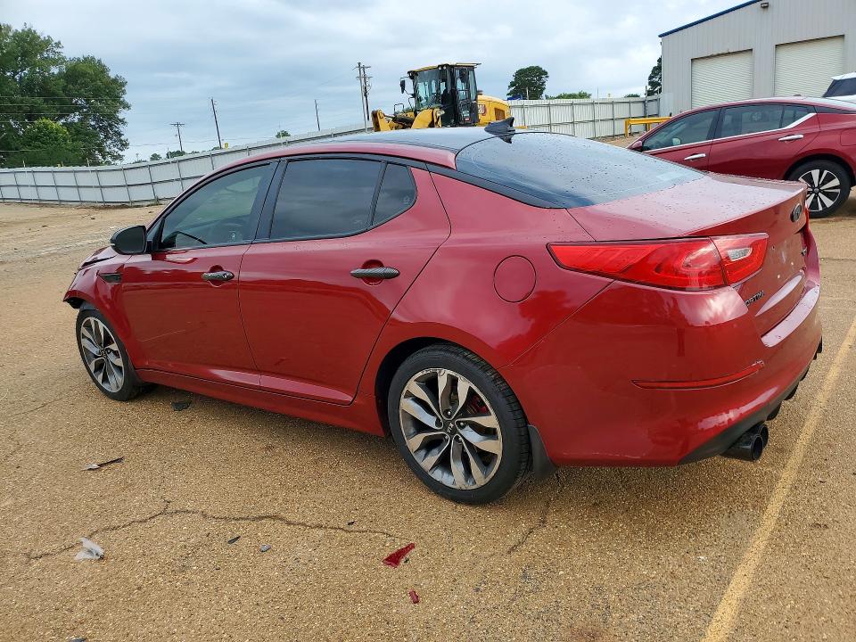 2015 Kia Optima VIN 5XXGR4A67FG427679 COPART salvage auction — FRONT END, Tx - Salvage Vehicle Title, sold $625 on 2026-07-13 (photo 2)