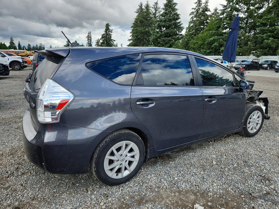 2014 Toyota Prius VIN JTDZN3EUXEJ015015 COPART salvage auction — FRONT END, Wa - Bill Of Sale, sold $1,650 on 2026-07-17 (photo 3)