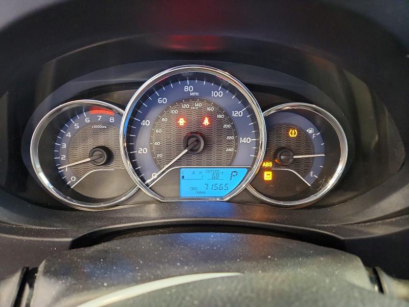 2015 Toyota Corolla VIN 5YFBURHE7FP303857 COPART salvage auction — FRONT END, IL - SALVAGE CERTIFICATE, sold $2,950 on 2026-07-27 (photo 9)