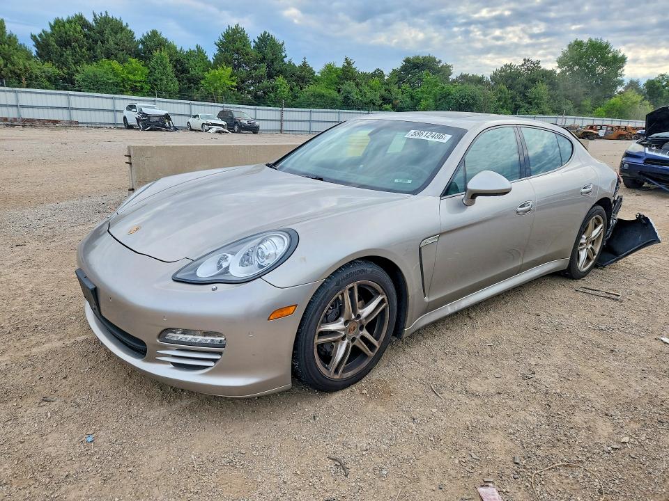 2013 Porsche Panamera VIN WP0AA2A74DL017381 COPART salvage auction — REAR END, Il - Salvage Certificate, sold $4,300 on 2026-08-18 (photo 1)