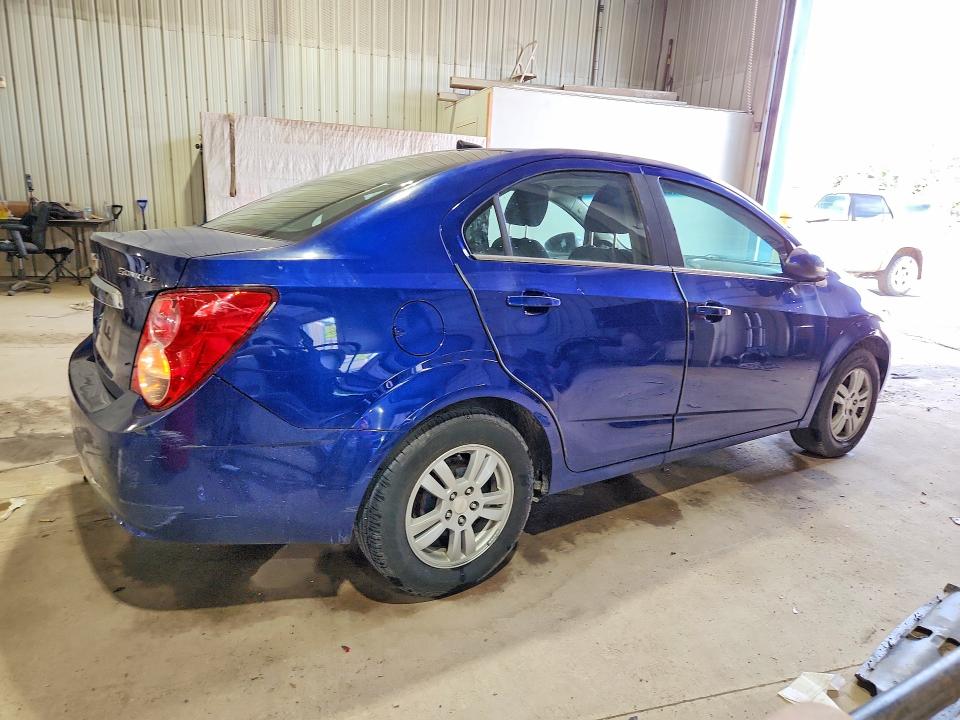 2014 Chevrolet SONIC VIN 1G1JC5SH3E4162113 COPART salvage auction — FRONT END, Pa - Certificate Of Salvage, sold $600 on 2026-07-02 (photo 3)