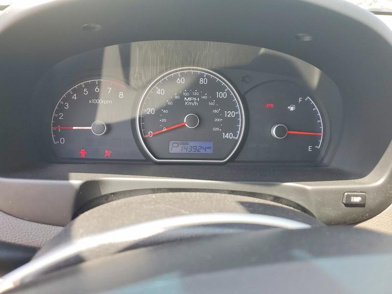 2010 Hyundai Elantra VIN KMHDU4AD1AU143589 COPART salvage auction — FRONT END, Tn - Salvage Certificate, sold $525 on 2026-07-13 (photo 9)