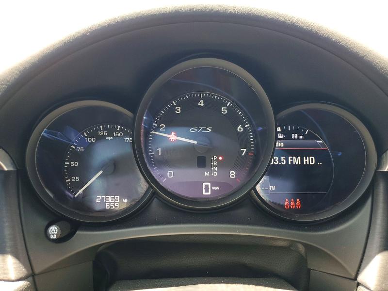 2023 Porsche Macan VIN WP1AF2A55PLB56566 COPART salvage auction — FRONT END, CA - SALVAGE CERTIFICATE, sold $525 on 2026-07-20 (photo 9)