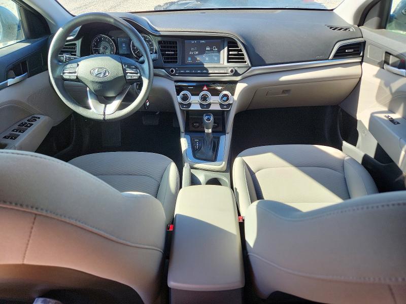 2019 Hyundai Elantra VIN KMHD84LF7KU869705 COPART salvage auction — FRONT END, Ut - Salvage Certificate, sold $3,900 on 2026-07-28 (photo 8)