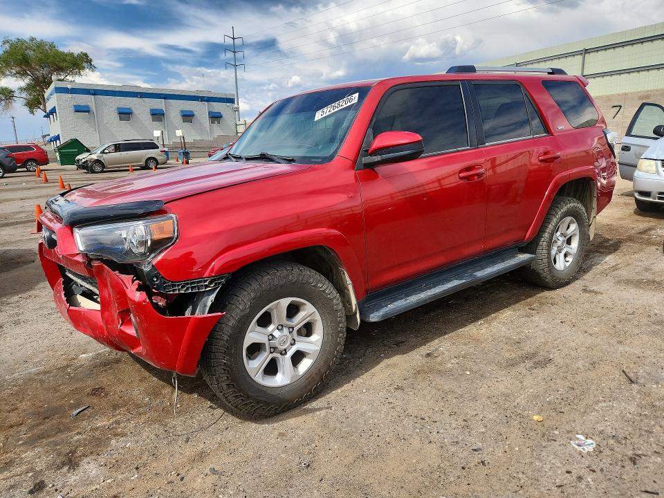 2022 Toyota VIN JTEMU5JR4N6019246 COPART salvage auction — FRONT END, NM - CERT OF TITLE-SALVAGE (P), sold $15,000 on 2026-07-02 (photo 1)