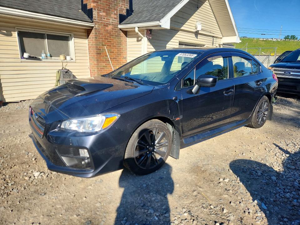 2017 Subaru Wrx VIN JF1VA1B69H9822884 COPART salvage auction — REAR END, Oh - Cert Of Title-Salvage, sold $5,900 on 2026-07-08 (photo 1)