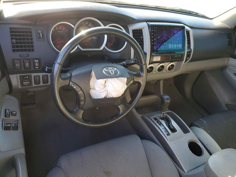 2008 Toyota Tacoma VIN 5TEUU42N58Z528005 COPART salvage auction — FRONT END, Wa - Bill Of Sale, sold $5,600 on 2026-07-07 (photo 8)