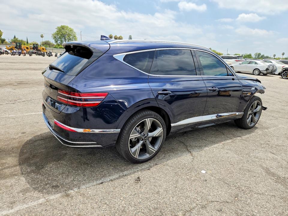 2025 Genesis Gv80 VIN KMUHEESCXSU254221 COPART salvage auction — FRONT END, Ca - Salvage Certificate (P), sold $24,300 on 2026-07-27 (photo 3)