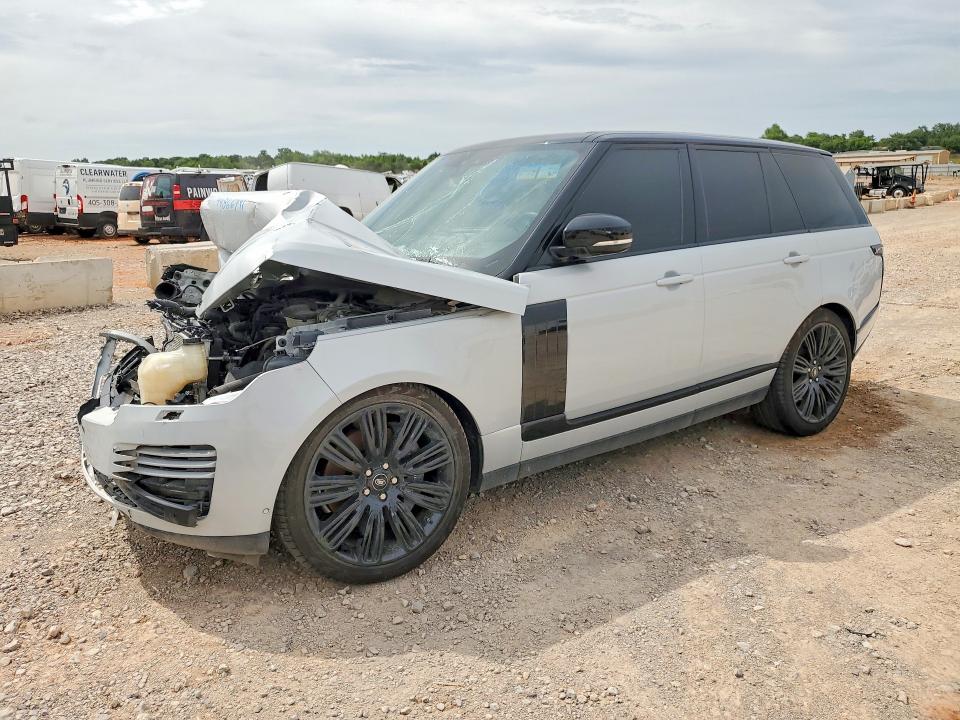 2021 Land rover RANGE ROVER VIN SALGS2SE6MA450127 COPART salvage auction — FRONT END, Ok - Cert Of Title-Salvage (P), sold $11,100 on 2026-07-30 (photo 1)