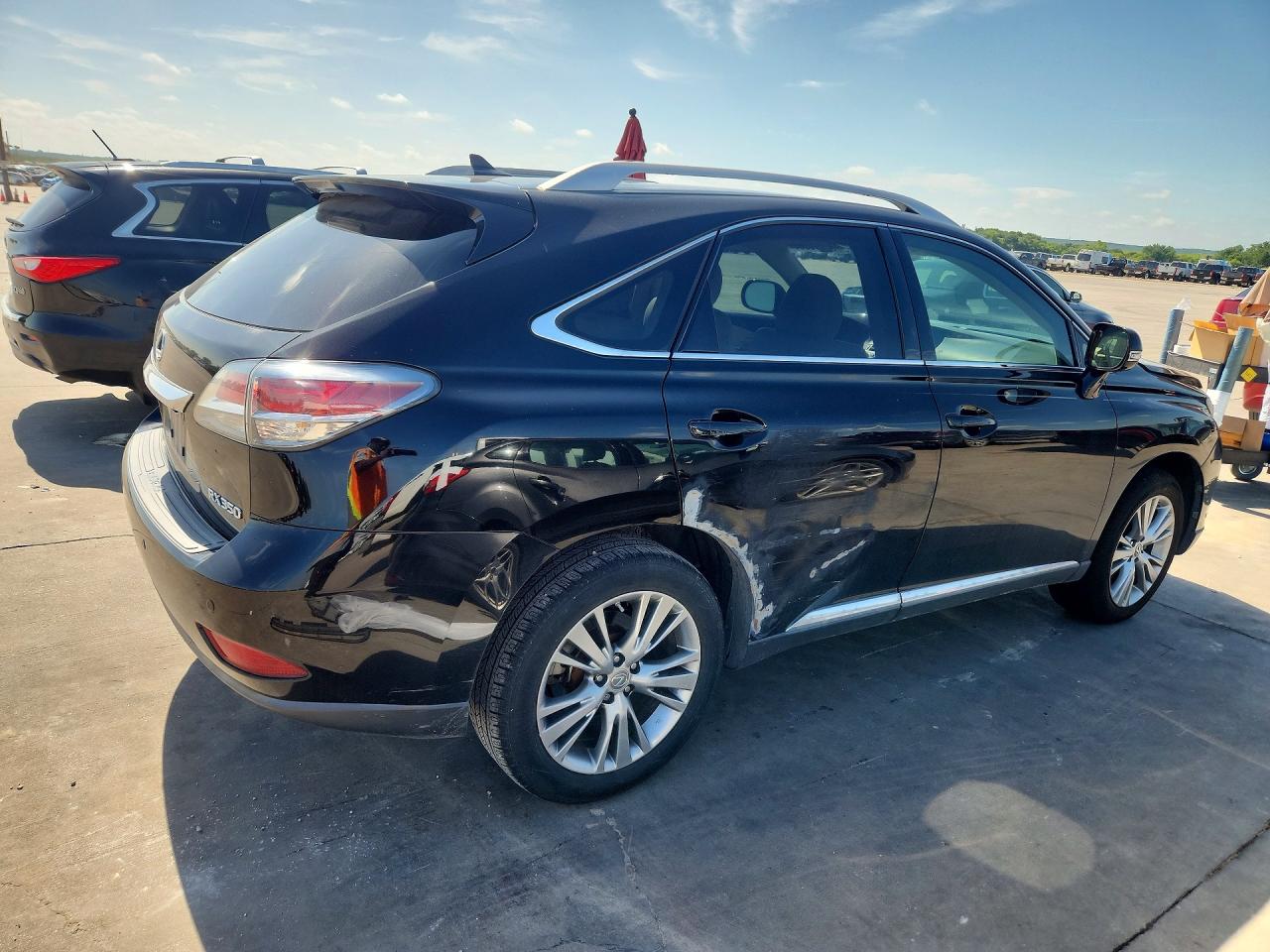 2013 Lexus RX 350 VIN 2T2ZK1BA1DC099013 COPART salvage auction — Front End, TX - SALVAGE VEHICLE TITLE, sold $3,650 on 2026-07-09 (photo 3)