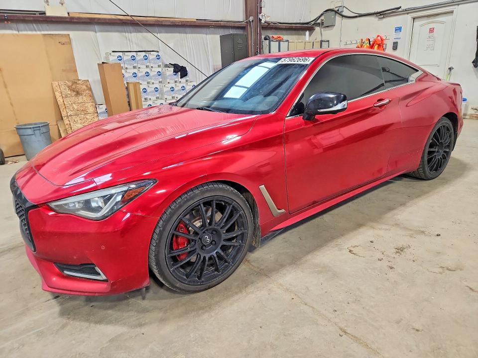 2019 Infiniti Q60 VIN JN1FV7EL7KM440903 COPART salvage auction — MINOR DENT/SCRATCHES, Ab - Bos - Rebuilt, sold $8,300 on 2026-07-09 (photo 1)
