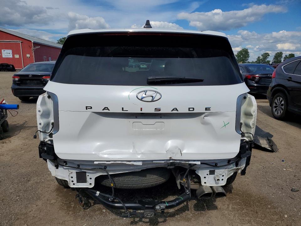 2022 Hyundai Palisade VIN KM8R5DHE4NU406004 COPART salvage auction — UNDERCARRIAGE, On - Permit Salvage, sold $9,100 on 2026-07-09 (photo 6)