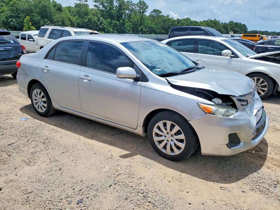 2013 Toyota Corolla VIN 5YFBU4EE1DP118529 COPART salvage auction — FRONT END, Fl - Cert Of Title Slvg Rebuildable, sold $2,000 on 2026-07-07 (photo 4)