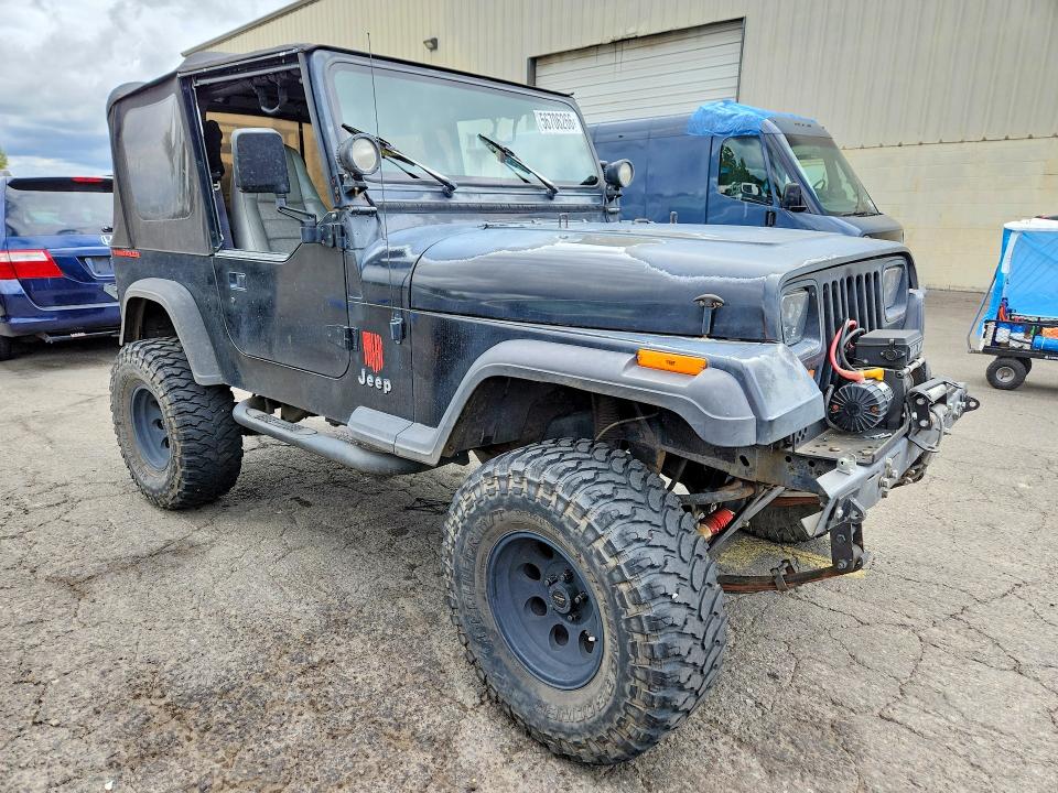 1993 Jeep Wrangler / VIN 1J4FY29S0PP267430 COPART salvage auction — FRONT END, Or - Salvage Title Certificate, sold $925 on 2026-07-27 (photo 4)