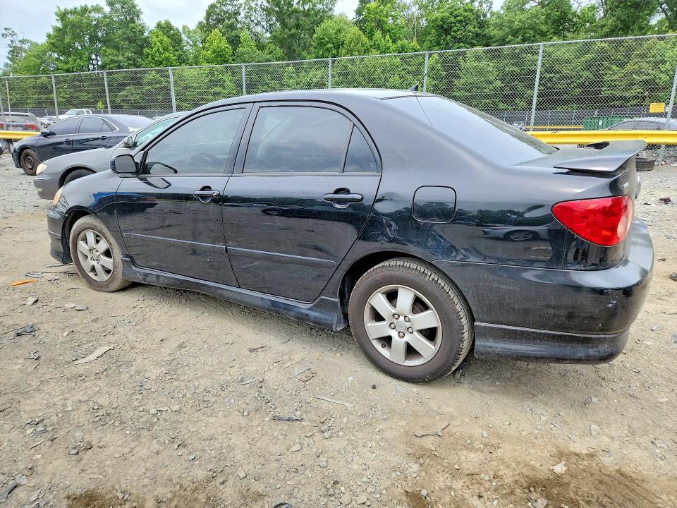 2007 Toyota Corolla VIN 2T1BR30E27C821225 COPART salvage auction — FRONT END, Md - Cert Of Salvage > 75% Damage, sold $2,350 on 2026-07-02 (photo 2)