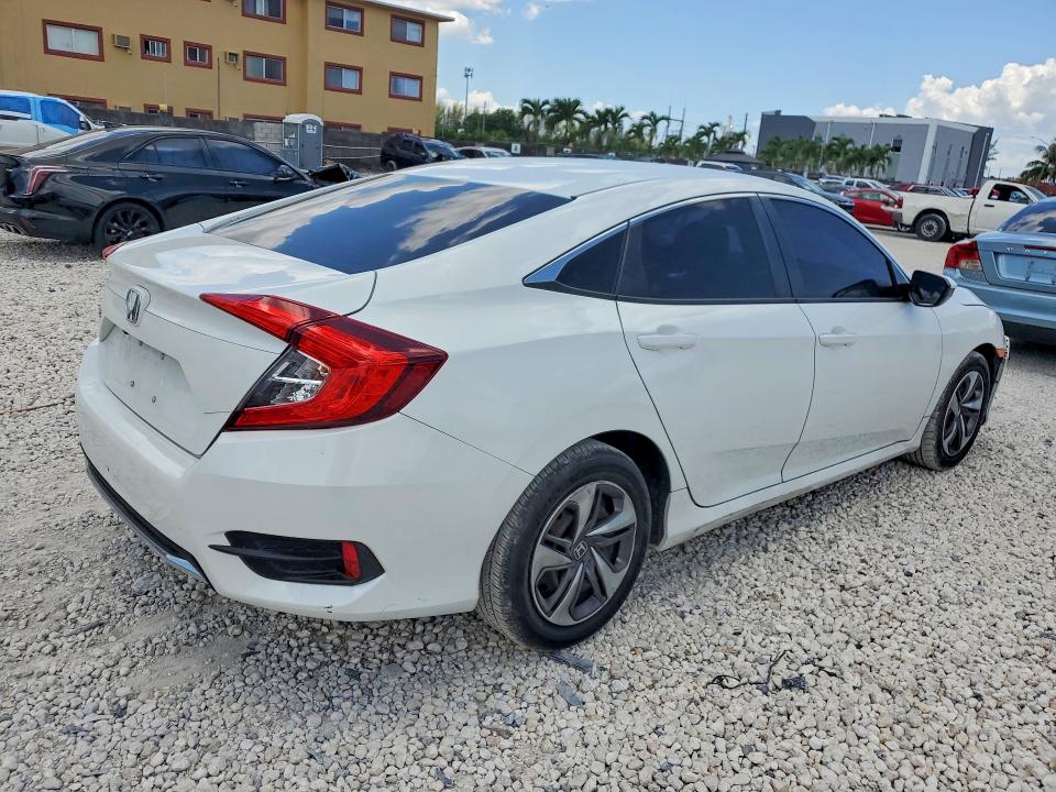 2019 Honda Civic VIN 19XFC2F69KE042766 COPART salvage auction — FRONT END, FL - CERT OF TITLE SLVG REBUILDABLE, sold $7,800 on 2026-07-31 (photo 3)