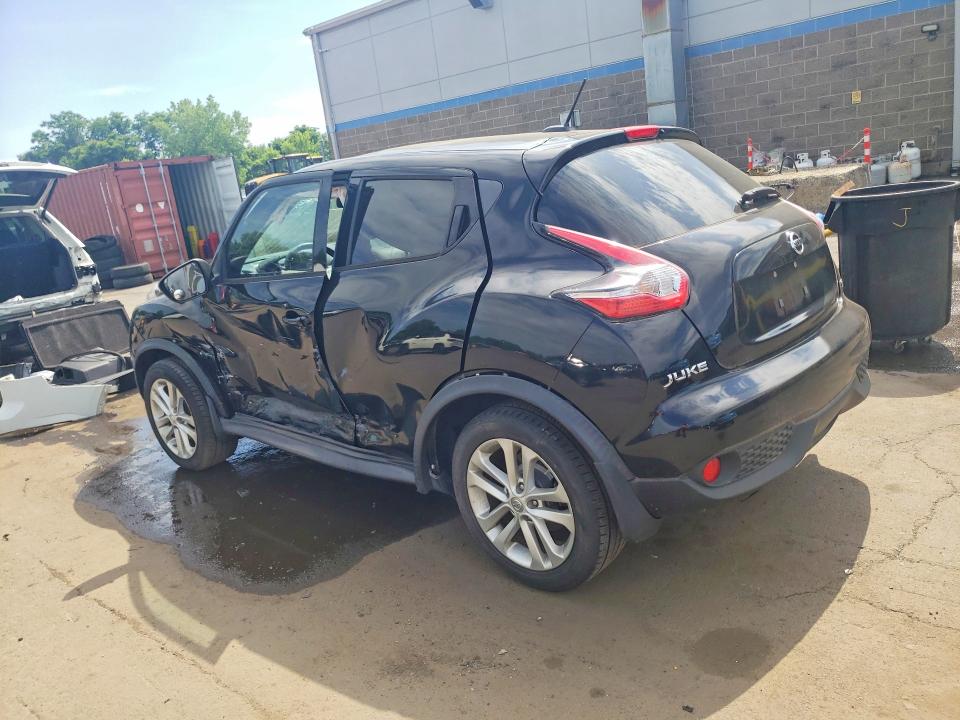2015 Nissan Juke VIN JN8AF5MV3FT559382 COPART salvage auction — ROLLOVER, Ct - Cert Of Title-Salvage, sold $600 on 2026-07-10 (photo 2)
