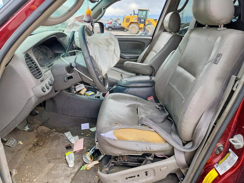 2006 Toyota Sequoia VIN 5TDBT44A76S266423 COPART salvage auction — FRONT END, UT - SALVAGE CERTIFICATE, sold $875 on 2026-07-17 (photo 7)