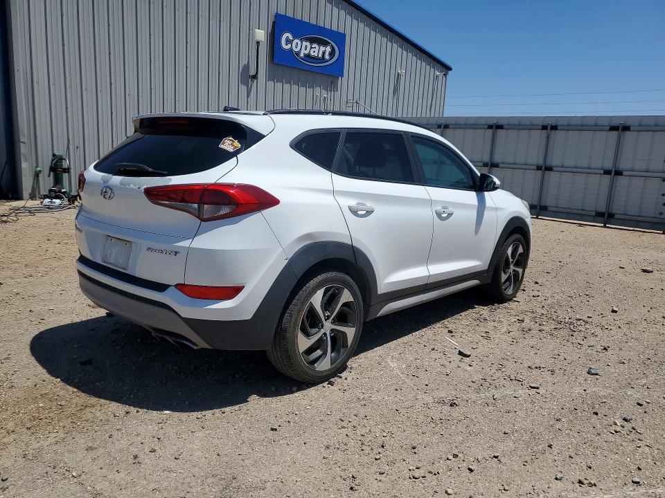 2017 Hyundai Tucson VIN KM8J33A25HU468996 COPART salvage auction — SIDE, Tx - Certificate Of Title, sold $100 on 2026-07-28 (photo 3)