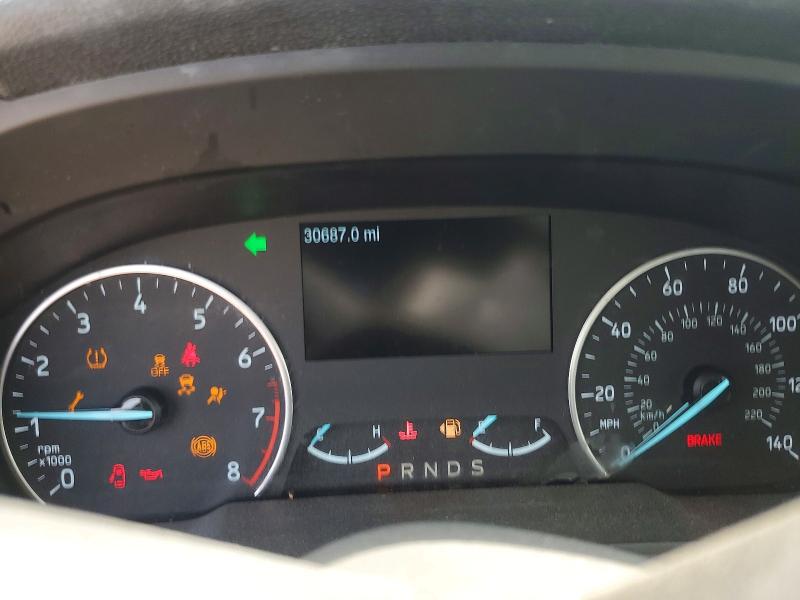 2020 Ford Ecosport VIN MAJ6S3KL9LC333657 COPART salvage auction — FRONT END, Tx - Salvage Vehicle Title, sold $1,150 on 2026-07-23 (photo 9)
