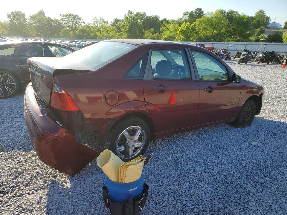 2007 Ford Focus VIN 1FAFP34N47W356431 COPART salvage auction — REAR END, Oh - Cert Of Title-Salvage, sold $175 on 2026-07-02 (photo 3)