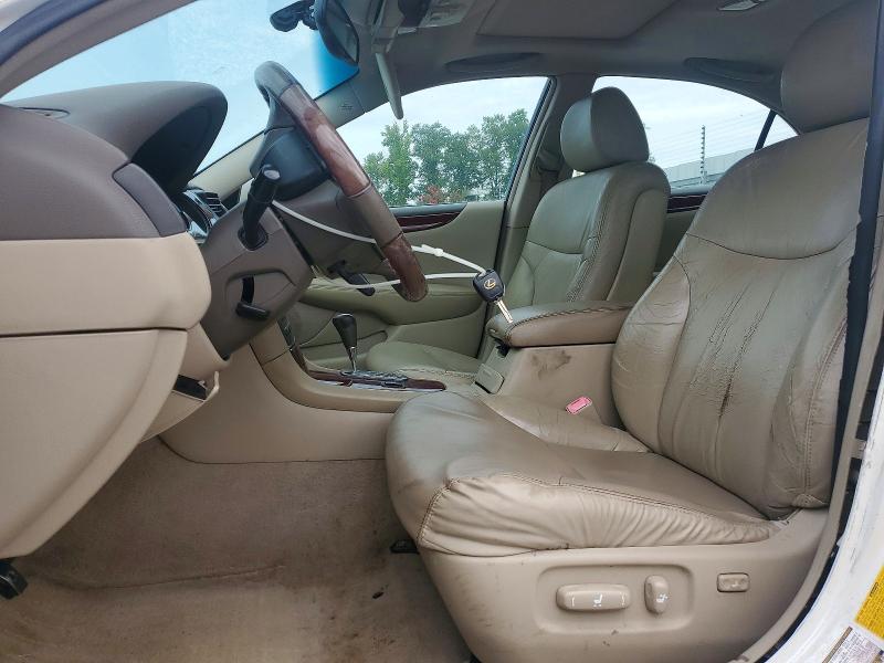 2004 Lexus ES VIN JTHBA30G345054792 COPART salvage auction — FRONT END, Sc - Cert Of Title-Salvage, sold $400 on 2026-07-27 (photo 7)