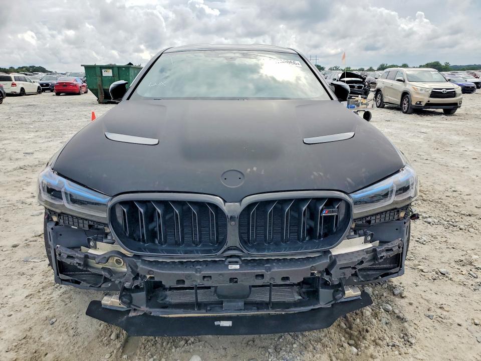 2021 BMW M5 VIN WBS83CH08MCG82044 COPART salvage auction — FRONT END, SC - CERT OF TITLE-SALVAGE, sold $26,250 on 2026-07-27 (photo 5)