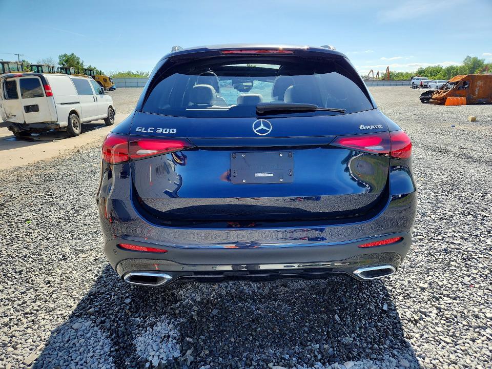2024 Mercedes-benz Glc VIN W1NKM4HB1RU040810 COPART salvage auction — ROOF, Nj - Cert Of Title-Salvage, sold $19,200 on 2026-07-17 (photo 6)