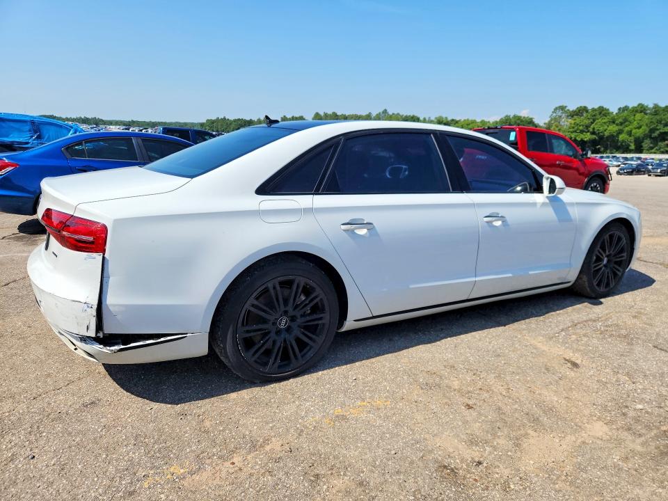 2016 Audi A8 VIN WAU34AFD2GN010783 COPART salvage auction — FRONT END, Va - Certificate Of Title, sold $3,600 on 2026-07-27 (photo 3)