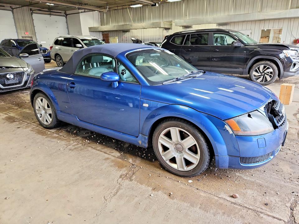 2003 Audi Tt VIN TRUTC28N531005554 COPART salvage auction — MINOR DENT/SCRATCHES, Wi - Certificate Of Title, sold $575 on 2026-07-16 (photo 4)