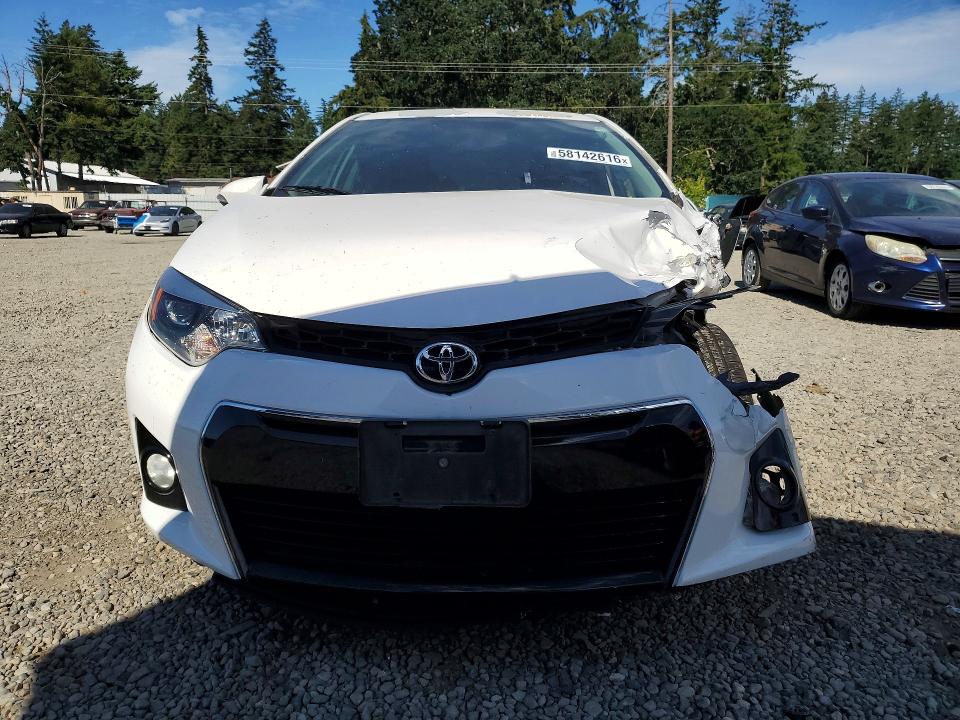 2014 Toyota Corolla VIN 5YFBURHE3EP130871 COPART salvage auction — FRONT END, Wa - Bill Of Sale, sold $125 on 2026-07-21 (photo 5)