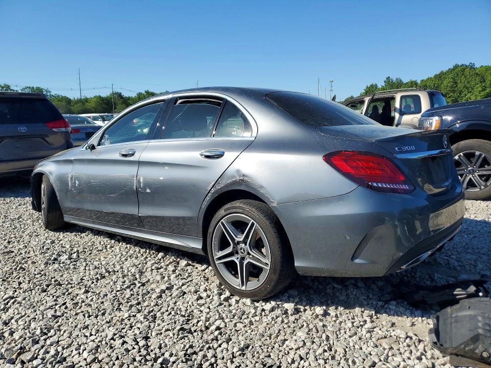 2020 Mercedes-benz C-klasse VIN WDDWF8EB0LR543470 COPART salvage auction — ROLLOVER, Ma - Cert Of Title-Salvage, sold $950 on 2026-07-23 (photo 2)