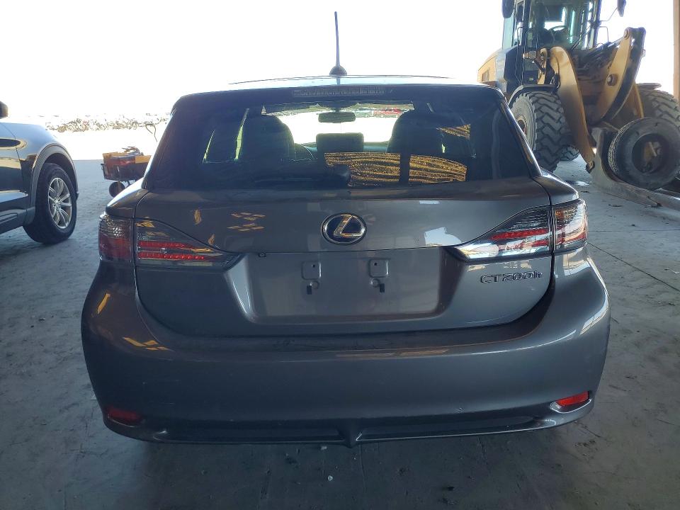 2012 Lexus Ct VIN JTHKD5BH6C2108871 COPART salvage auction — FRONT END, Ca - Salvage Certificate, sold $1,700 on 2026-07-13 (photo 6)