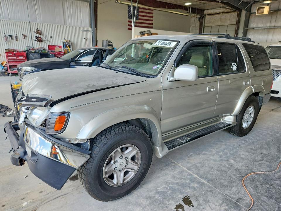 2001 Toyota 4runner VIN JT3HN86R010345186 COPART salvage auction — FRONT END, Ne - Cert Of Title-Salvage, sold $1,400 on 2026-07-14 (photo 1)