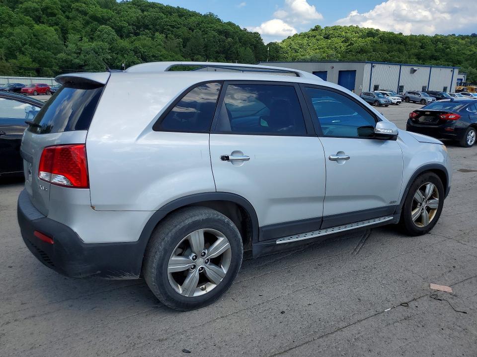 2012 Kia Sorento VIN 5XYKUDA20CG235615 COPART salvage auction — UNDERCARRIAGE, Salvage Title, sold $1,450 on 2026-07-09 (photo 3)
