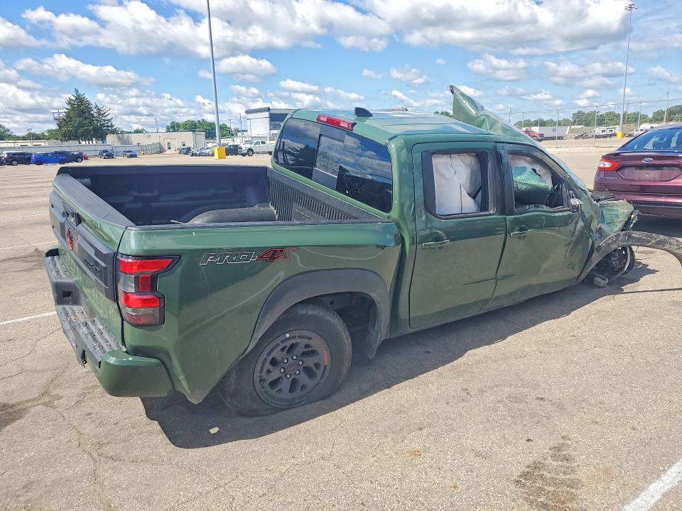 2026 Nissan Frontier VIN 1N6ED1EK0TN628560 COPART salvage auction — FRONT END, Az - Cert Of Title - Salvage, sold $8,200 on 2026-07-29 (photo 3)