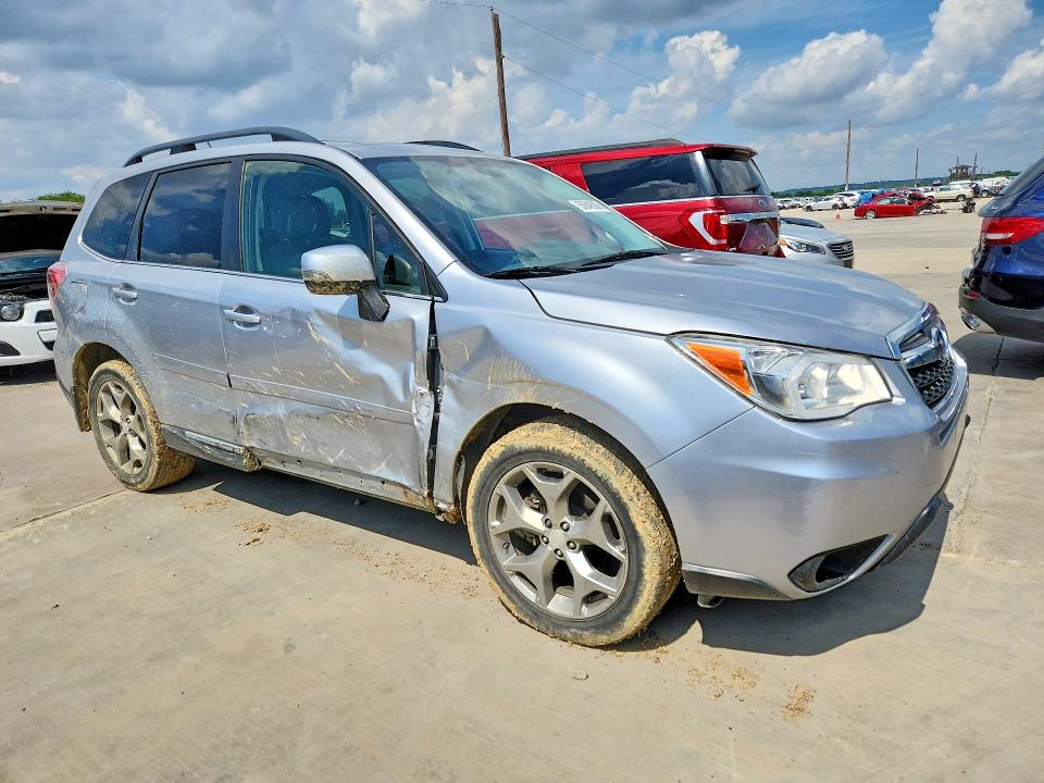 2015 Subaru Forester VIN JF2SJAWC1FH401856 COPART salvage auction — SIDE, Tx - Salvage Vehicle Title, sold $825 on 2026-07-06 (photo 4)