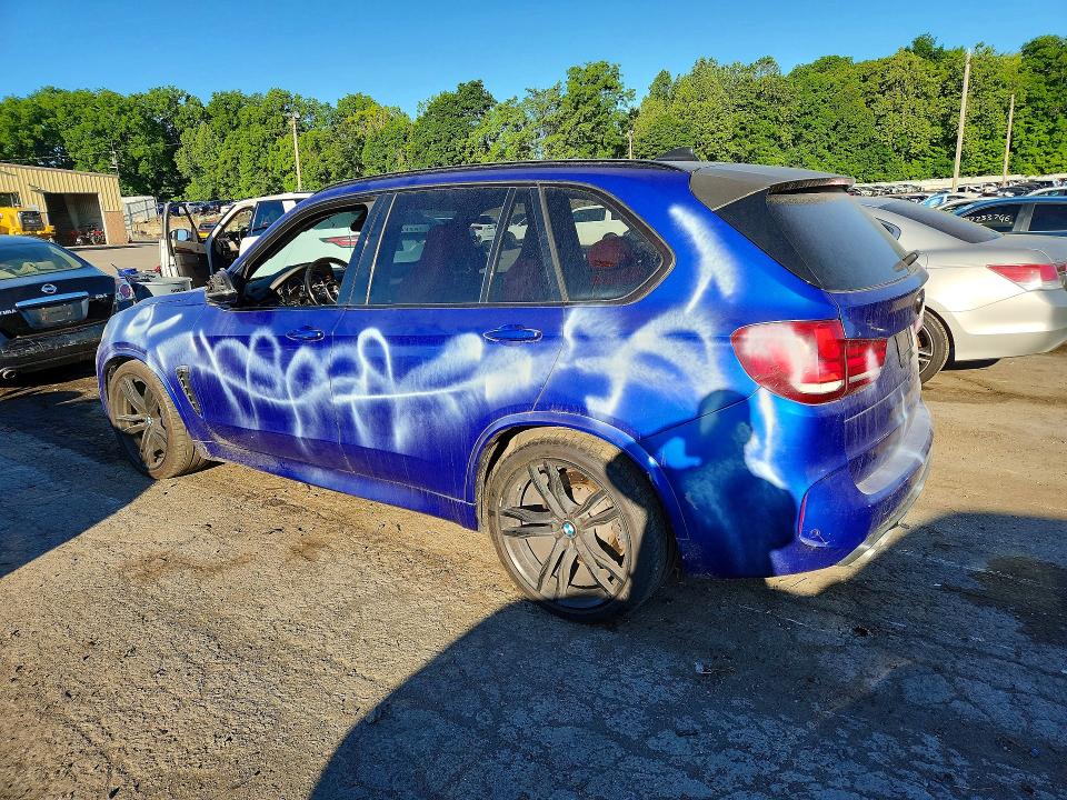 2016 BMW X5 VIN 5YMKT6C56G0R78739 COPART salvage auction — VANDALISM, Ny - Mv-907A Salvage Certificate, sold $8,000 on 2026-07-16 (photo 2)