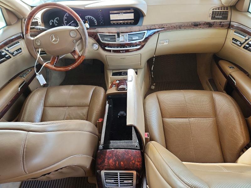 2007 Mercedes-benz S-klasse VIN WDDNG76X97A119058 COPART salvage auction — MINOR DENT/SCRATCHES, FL - CERTIFICATE OF TITLE (P), sold $6,800 on 2026-07-29 (photo 8)