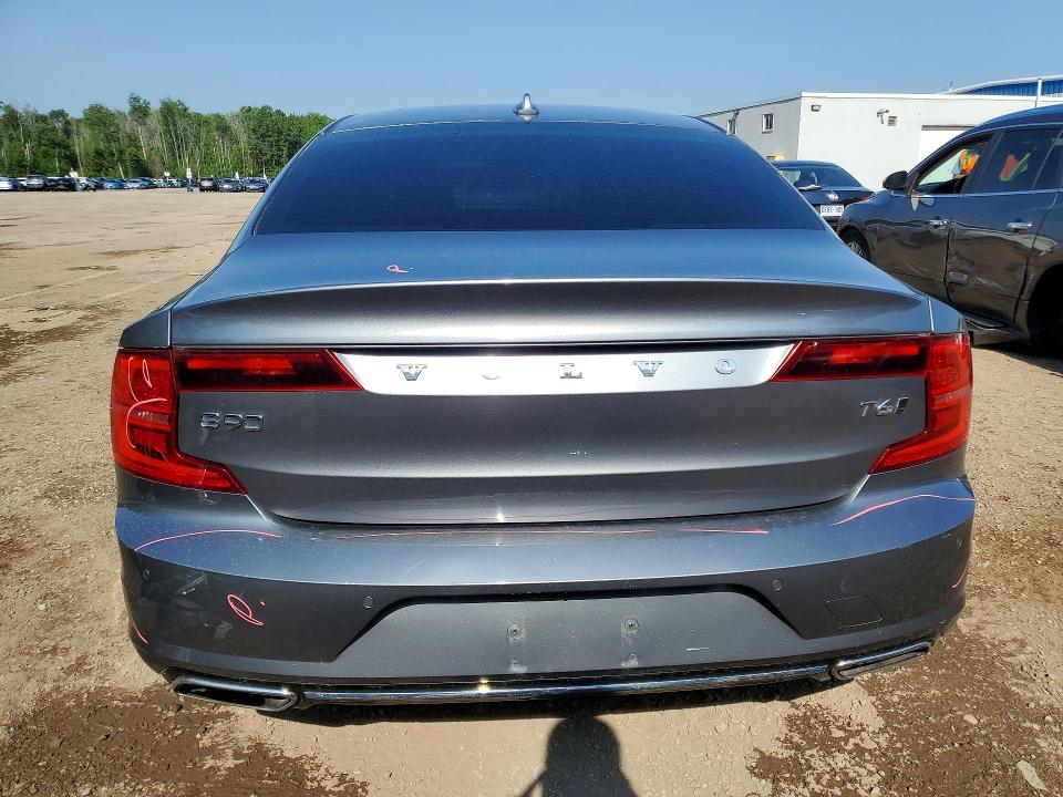 2018 Volvo S90 VIN LVY992MK0JP020707 COPART salvage auction — FRONT END, ON - PERMIT NO BRAND - UNFIT, sold $2,250 on 2026-07-16 (photo 6)