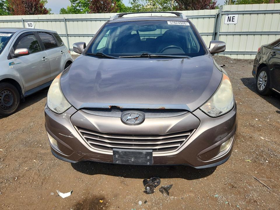 2012 Hyundai Tucson VIN KM8JUCAC1CU415808 COPART salvage auction — FRONT END, Ct - Cert Of Title-Salvage, sold $1,200 on 2026-07-14 (photo 5)
