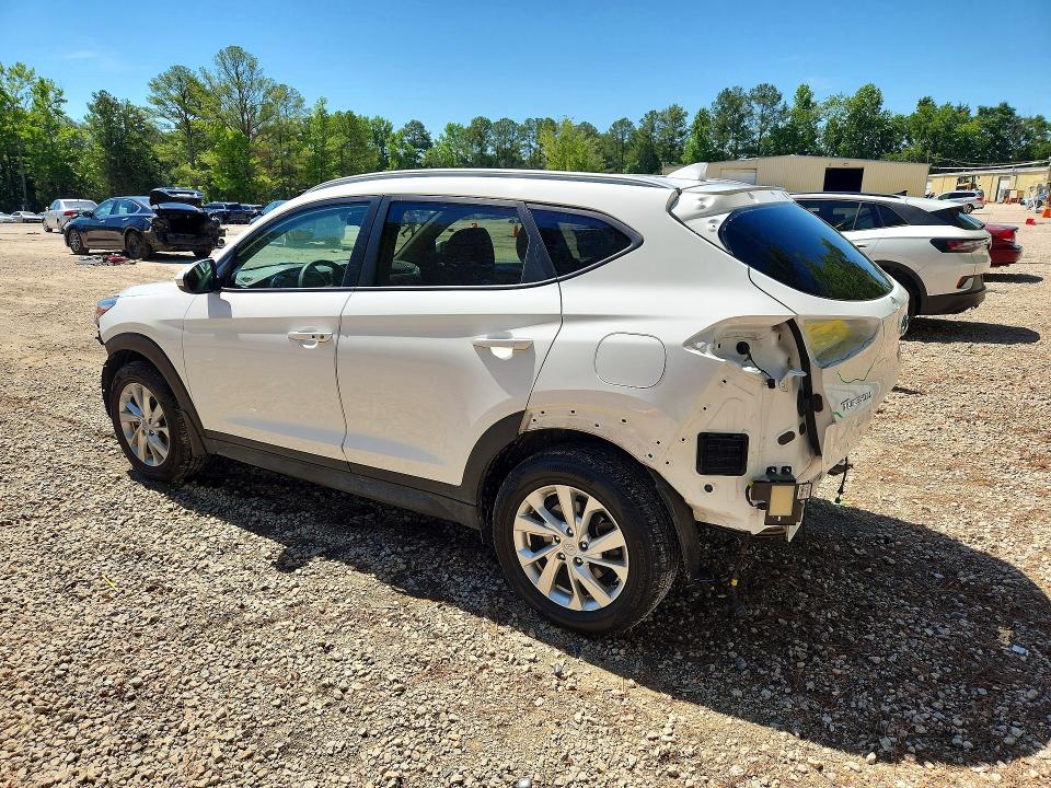 2019 Hyundai Tucson VIN KM8J33A49KU948113 COPART salvage auction — REAR END, Nc - Salvage Certificate Of Title, sold $2,000 on 2026-07-31 (photo 2)