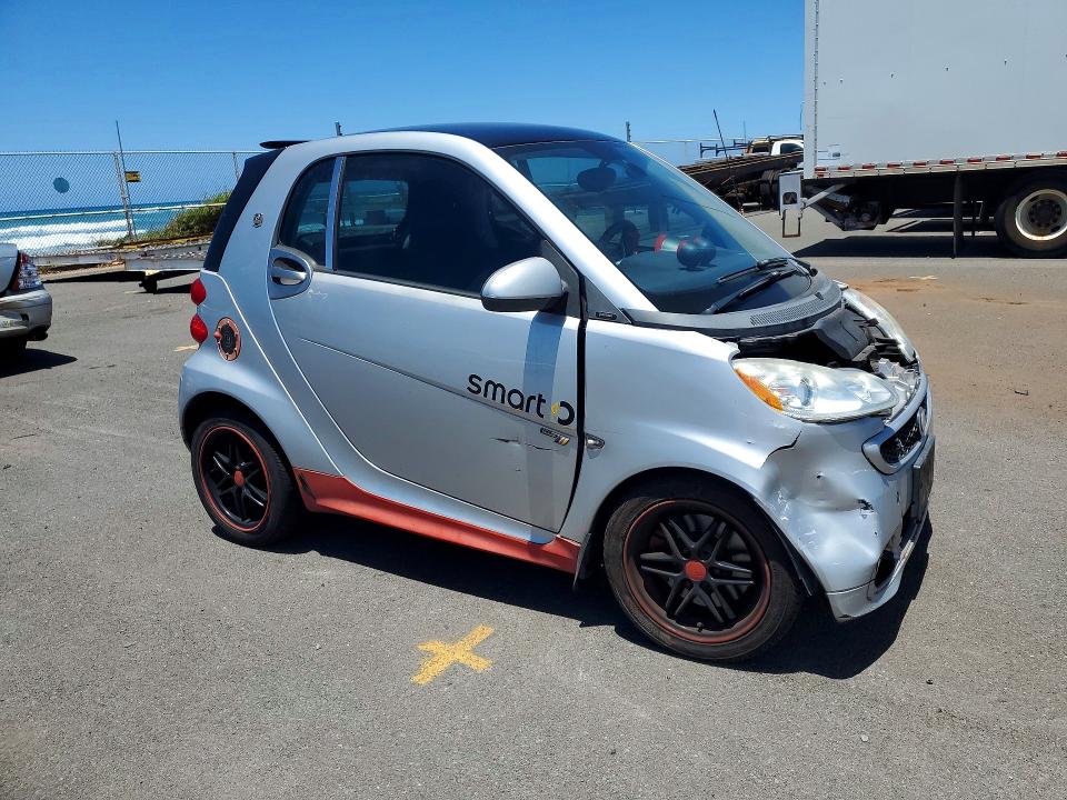 2013 Smart VIN WMEEJ3BA5DK683402 COPART salvage auction — FRONT END, Hi - Certificate Of Salvage, sold $1 on 2026-08-17 (photo 4)