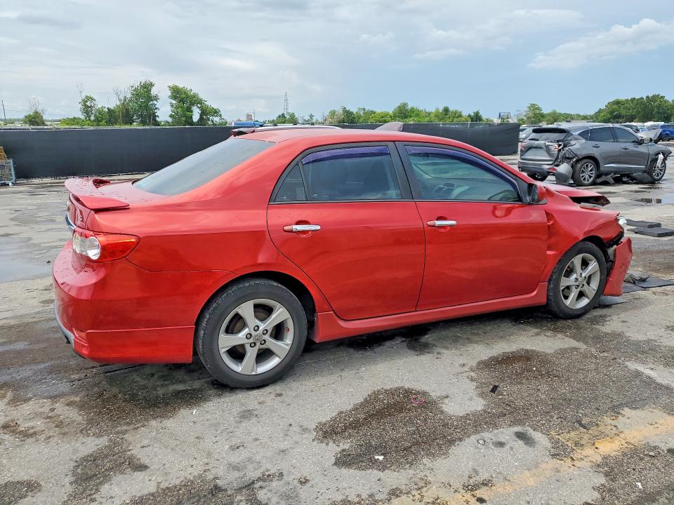 2013 Toyota Corolla VIN 5YFBU4EE8DP156503 COPART salvage auction — FRONT END, Fl - Cert Of Title Slvg Rebuildable, sold $2,050 on 2026-07-14 (photo 3)