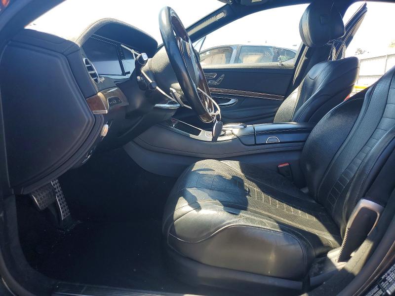 2015 Mercedes-benz S-klasse VIN WDDUG8CB2FA156655 COPART salvage auction — SIDE, Ca - Salvage Certificate, sold $4,850 on 2026-07-13 (photo 7)