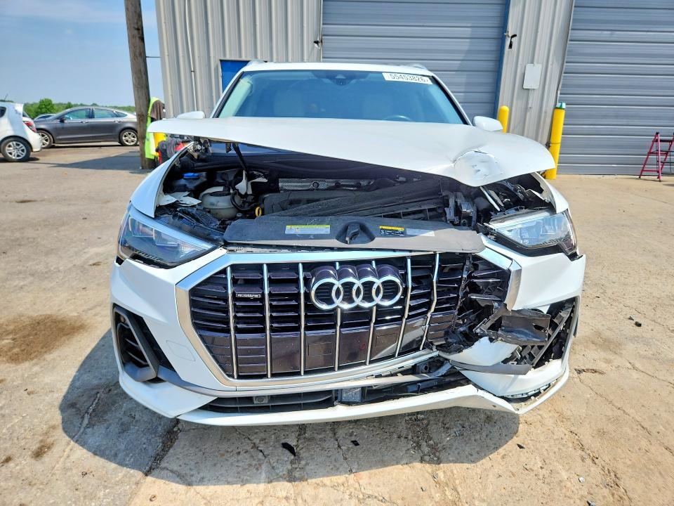 2020 Audi Q3 VIN WA1DECF31L1102356 COPART salvage auction — FRONT END, Salvage Title, sold $5,400 on 2026-07-16 (photo 5)