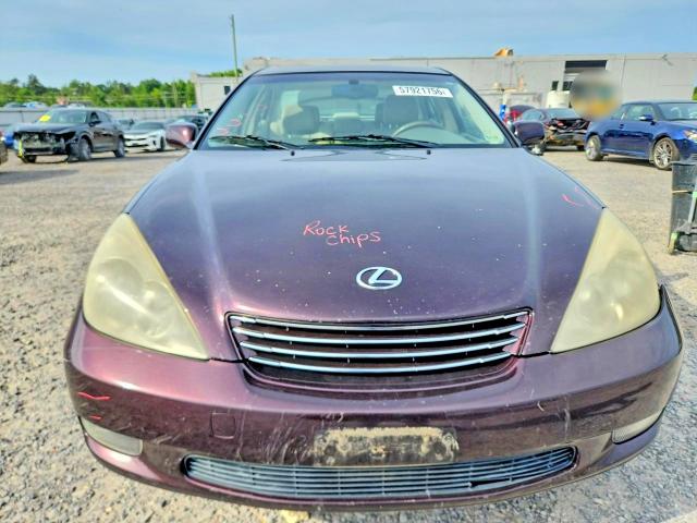 2004 Lexus Es 330 VIN JTHBA30G940020773 COPART salvage auction — REAR END, VA - CERT OF TITLE - SALVAGE, sold $475 on 2026-07-22 (photo 5)