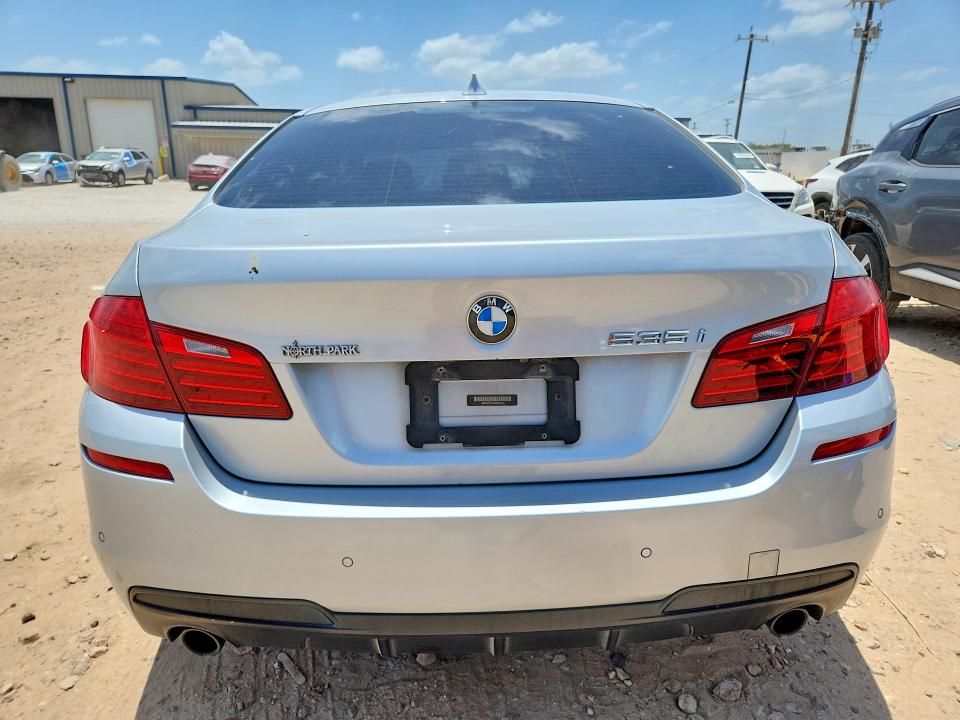 2016 BMW 5er VIN WBA5B1C53GG551681 COPART salvage auction — WATER/FLOOD, Tx - Salvage Title-Flood Damage, sold $2,650 on 2026-08-20 (photo 6)