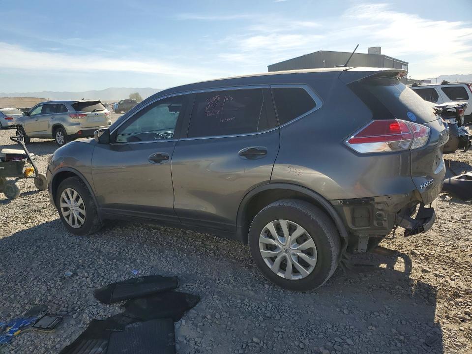 2016 Nissan Rogue VIN JN8AT2MV6GW144015 COPART salvage auction — REAR END, Ut - Salvage Certificate, sold $1,050 on 2026-07-10 (photo 2)