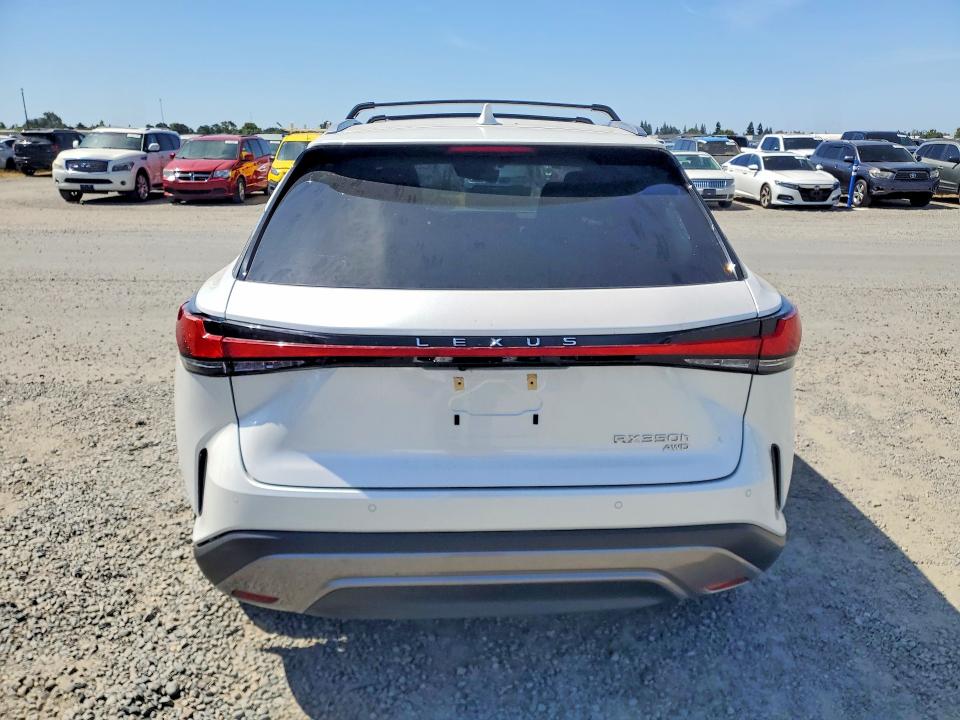 2024 Lexus Rx 350h VIN 2T2BBMCA9RC032734 COPART salvage auction — FRONT END, Ca - Salvage Certificate, sold $22,100 on 2026-07-07 (photo 6)